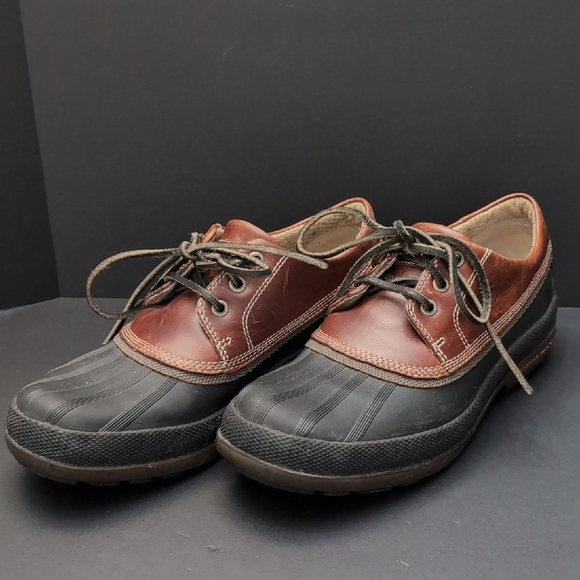 Mens Sperry's Top Sider ,Thinsulate Leather Non Marking Cold Bay 3 Eye Boot,8M - Picture 1 of 9